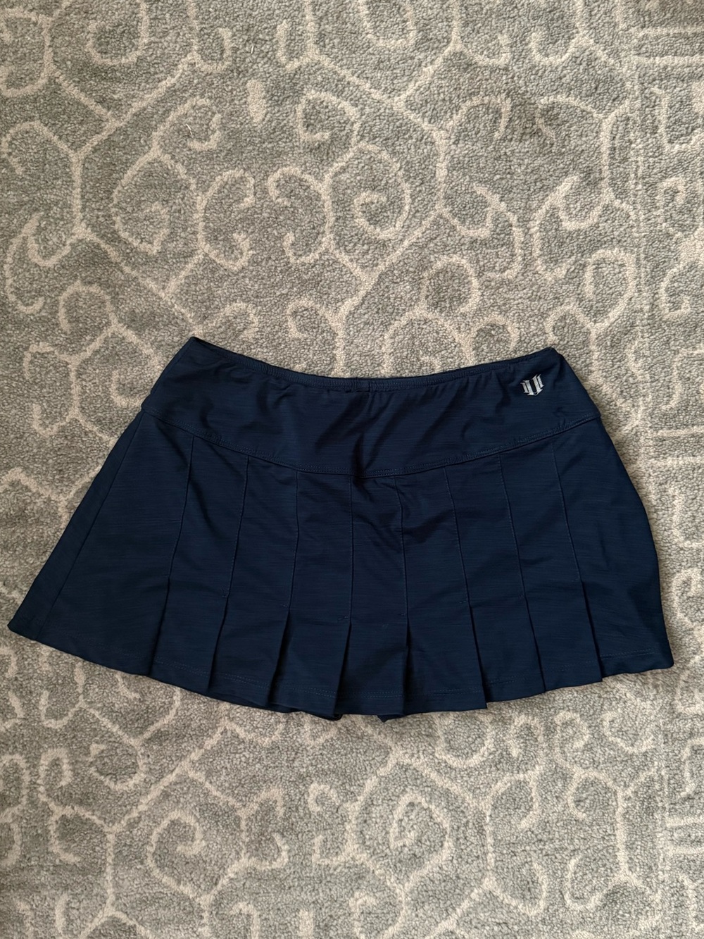 EleVen by Venus Williams Navy Pleated Athletic Skort